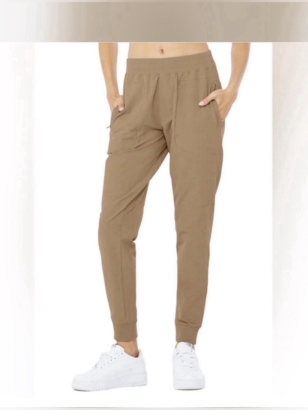 ALO Co-Op Pants Women's High-Rise Cargo Jogger Pants